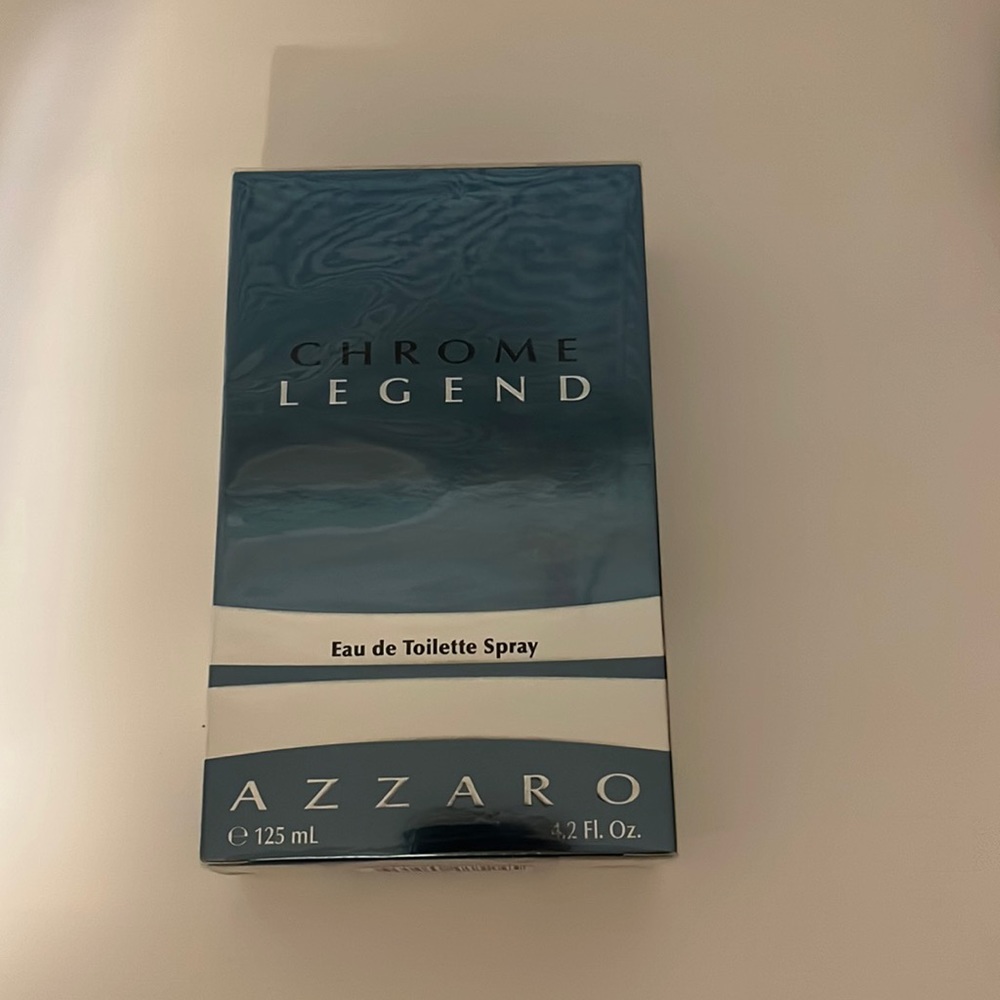 Brand new Chrome Legend Azzaro Eau De Toilette Spray (125ml)